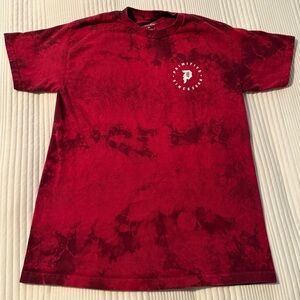 Primitive Red Tie-Dye Short Sleeve Tee